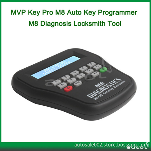 2013 New High-End Auto Key Programmer MVP Key PRO M8 Auto Key Programmer M8 Diagnosis Locksmith Tool (602013006)